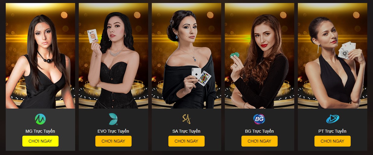 bắt đầu chơi các trò chơi casino