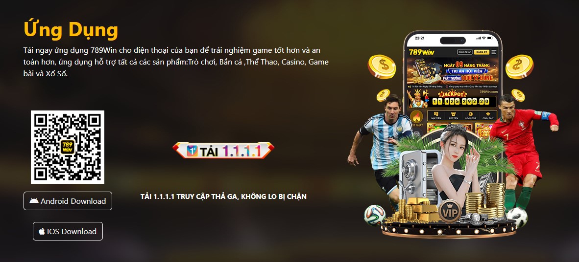 Ưu điểm vượt trội của tải app 789win so với phiên bản web